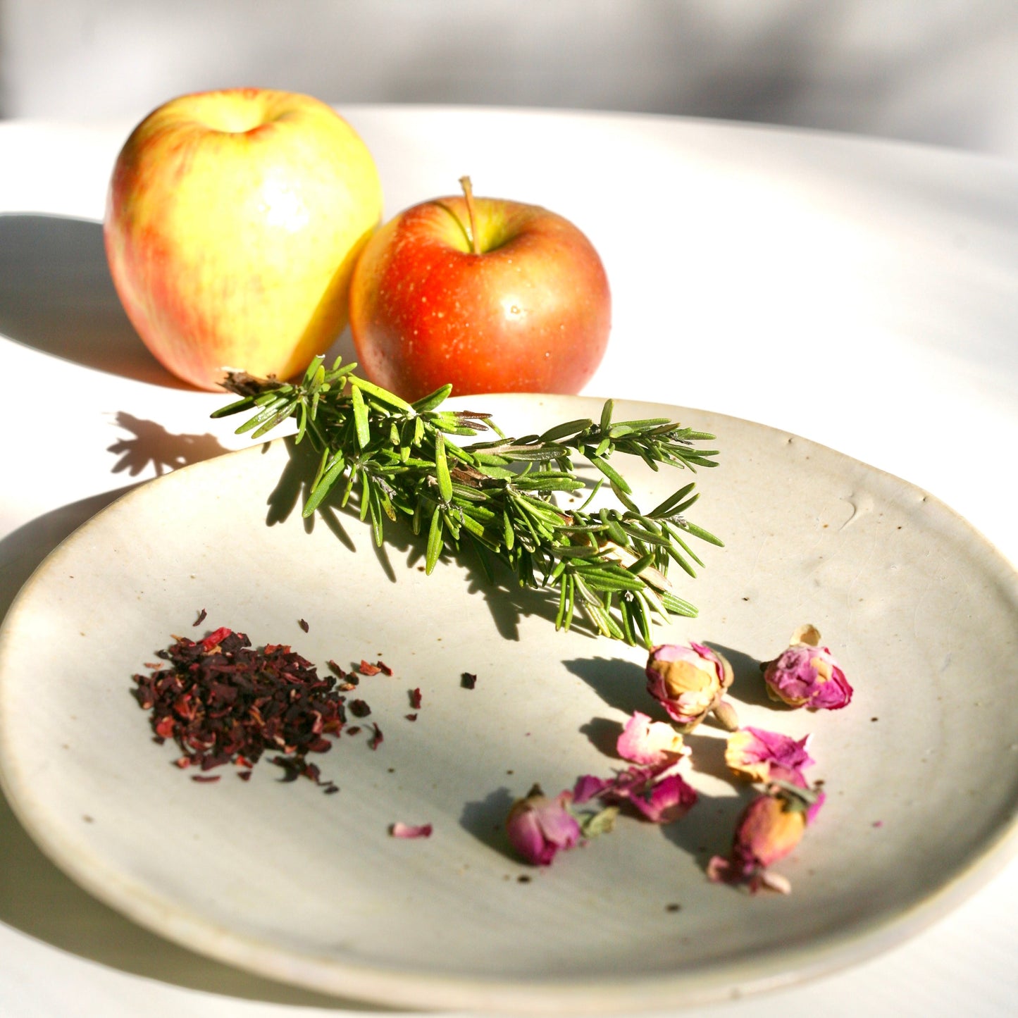 Case of 12: Apple, Rosemary, and Flowers Shrub