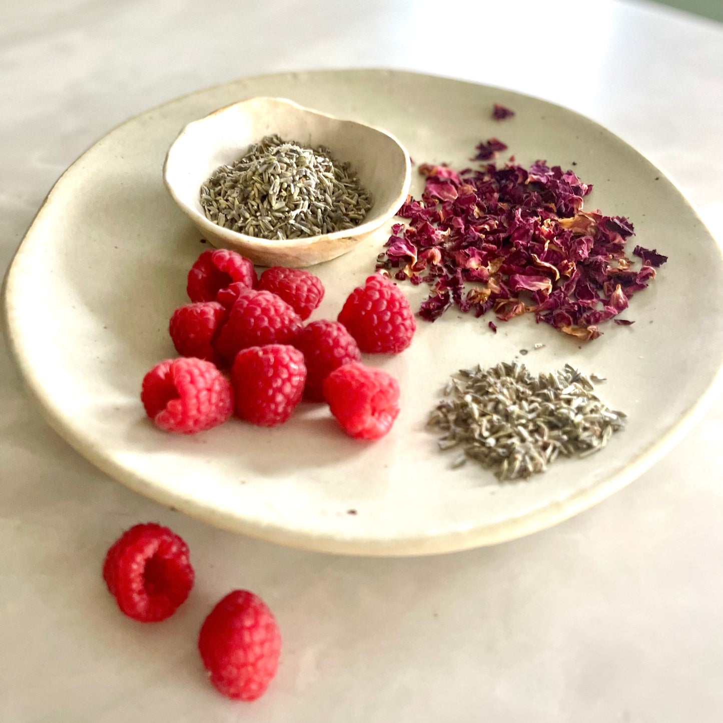 Raspberry, Rose, and Lavender