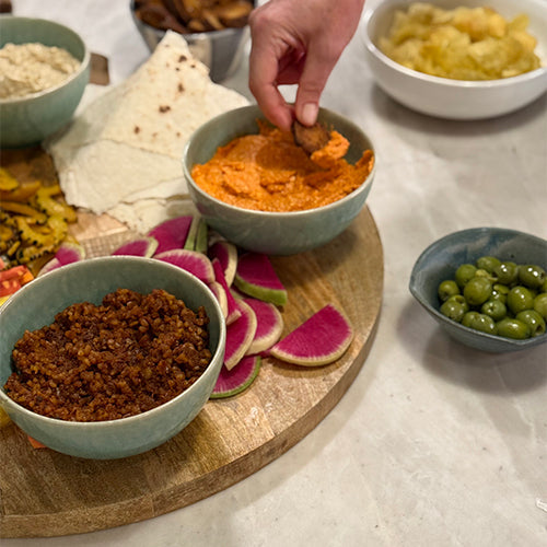 "As always, cook a meal for someone you love."